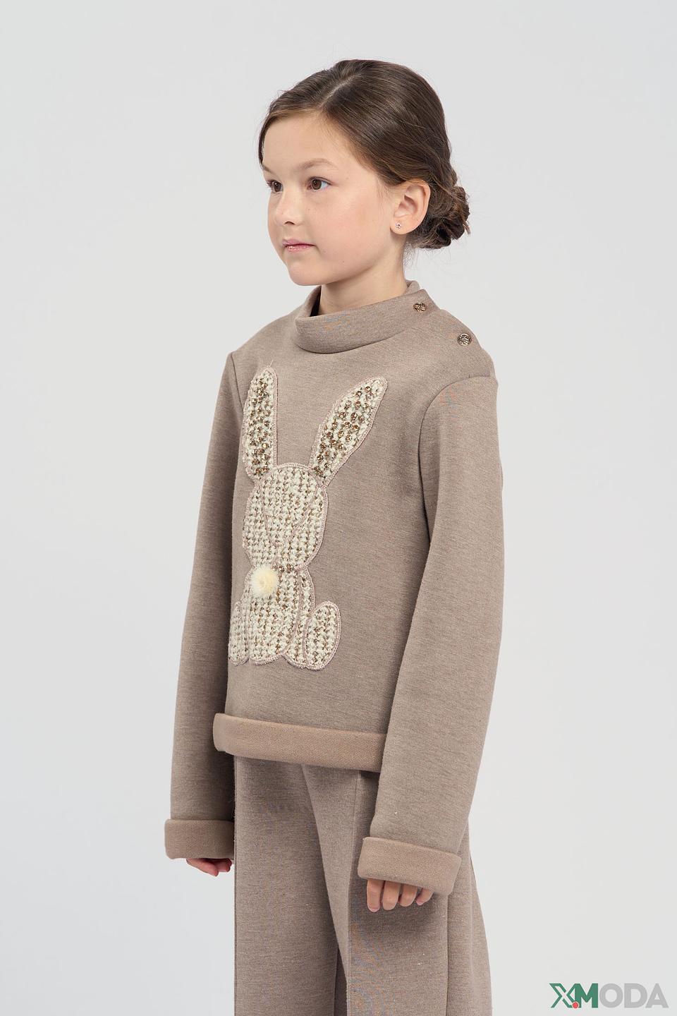Джемпер Choupette с зайчиком бежевый