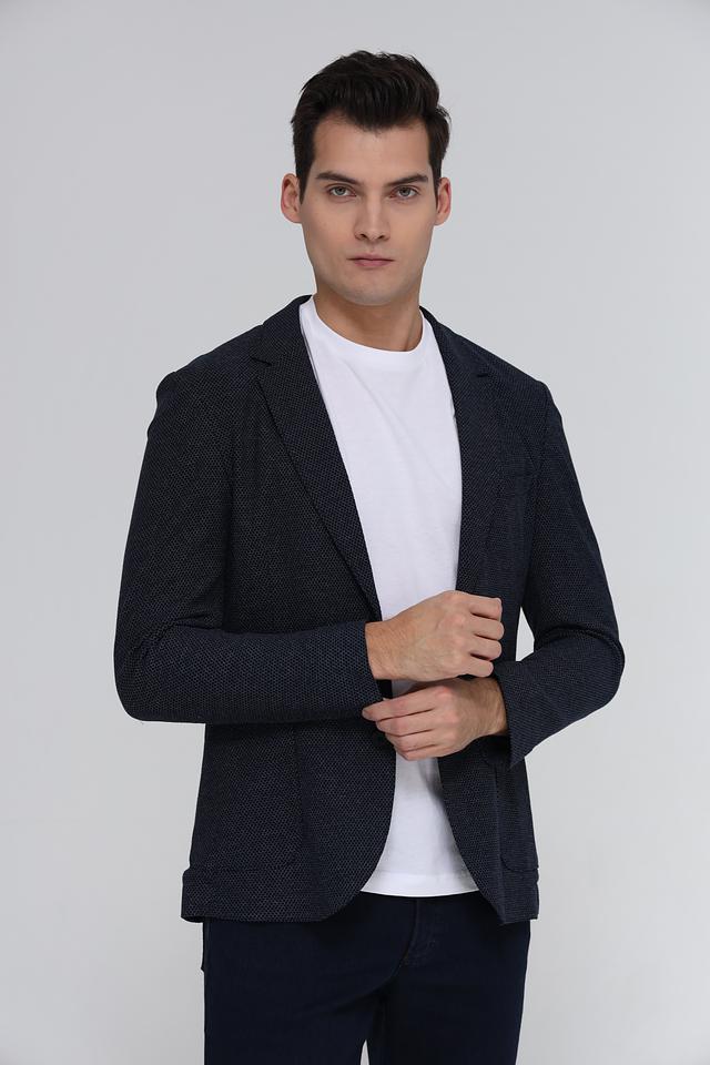 Пиджак Calamar мужской в мелкий принт