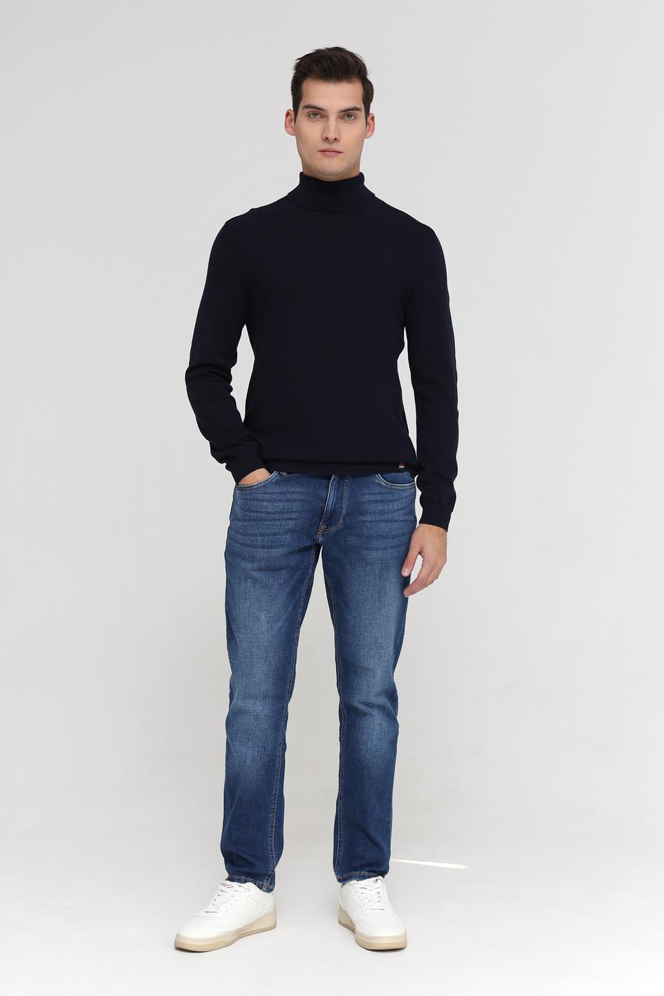 Водолазка Time Zone мужская тёмно-синяя