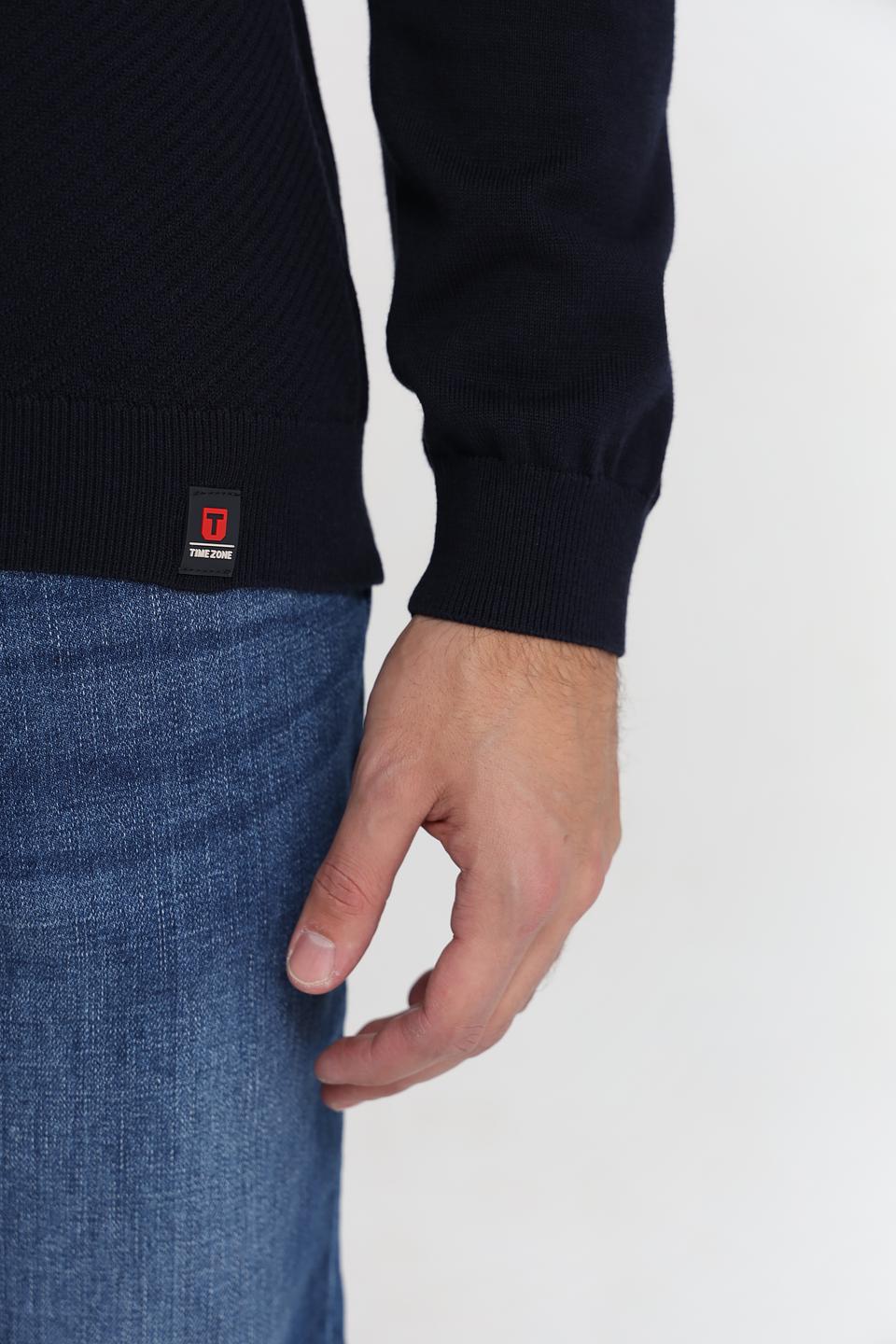 Водолазка Time Zone мужская тёмно-синяя