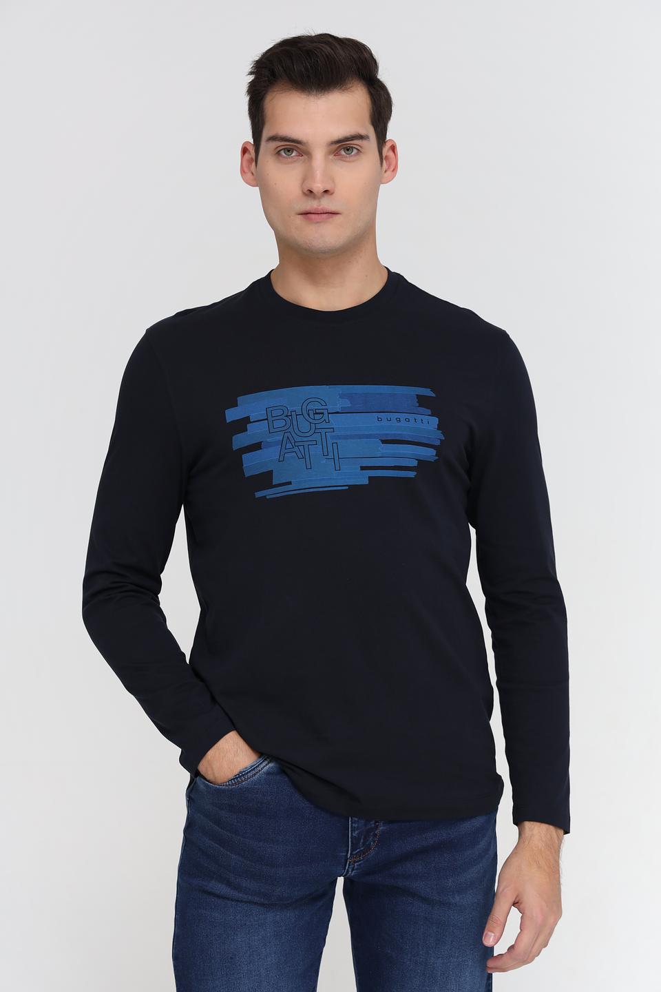 Лонгслив Bugatti с логотипом