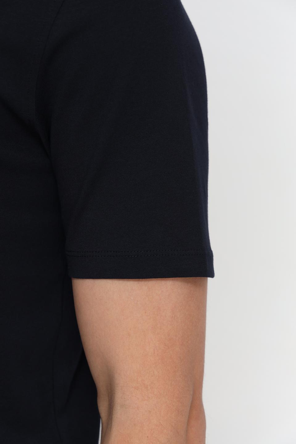 Футболка Bugatti с логотипом чёрная