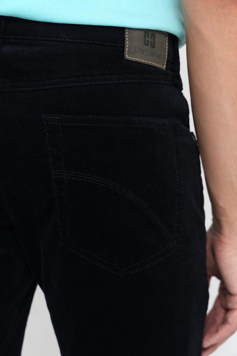 Брюки вельветовые Club of comfort чёрные