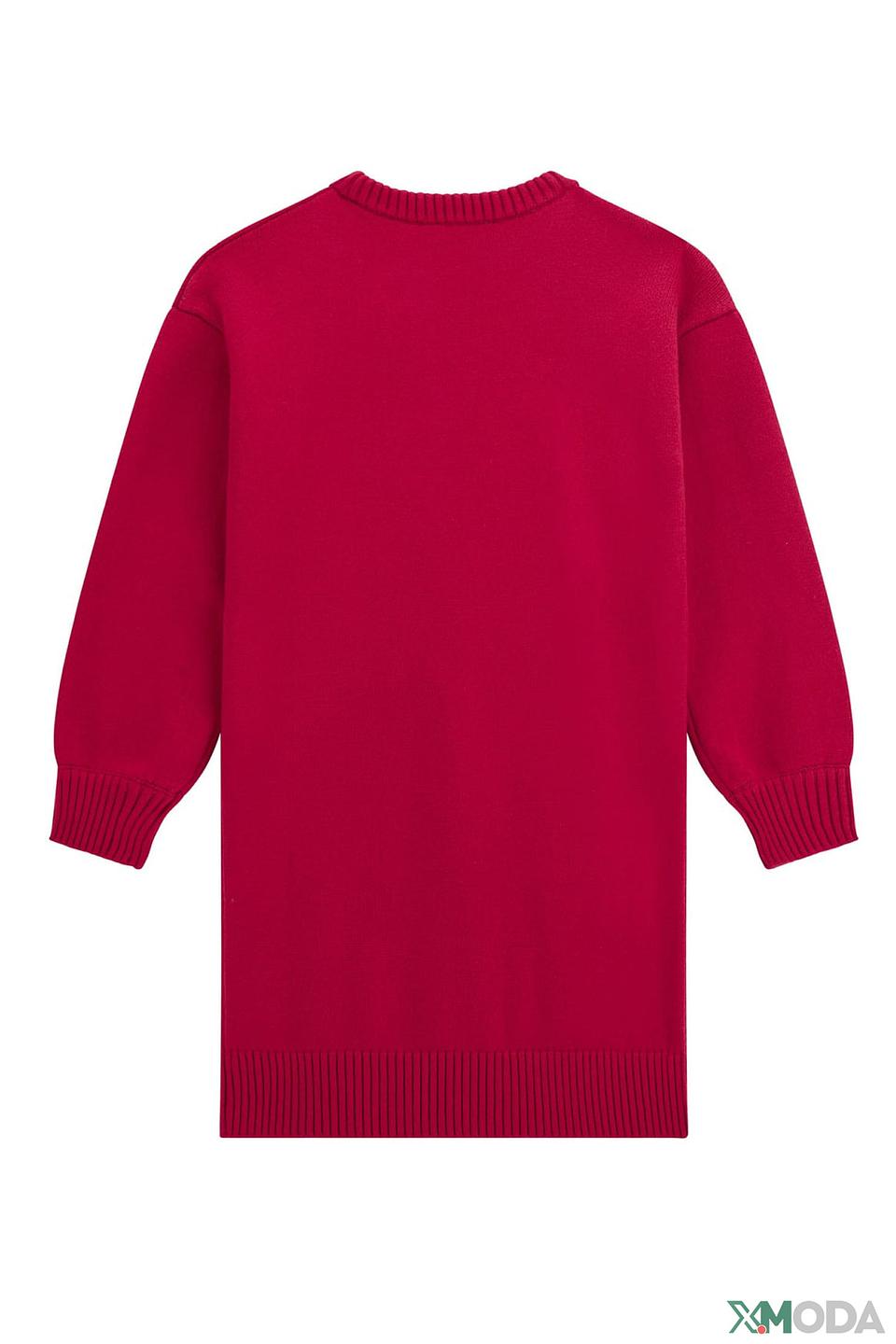 Платье Guess дев. малиновое