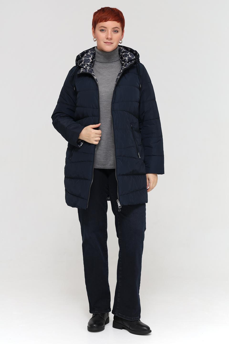 Куртка Lebek стеганая синяя