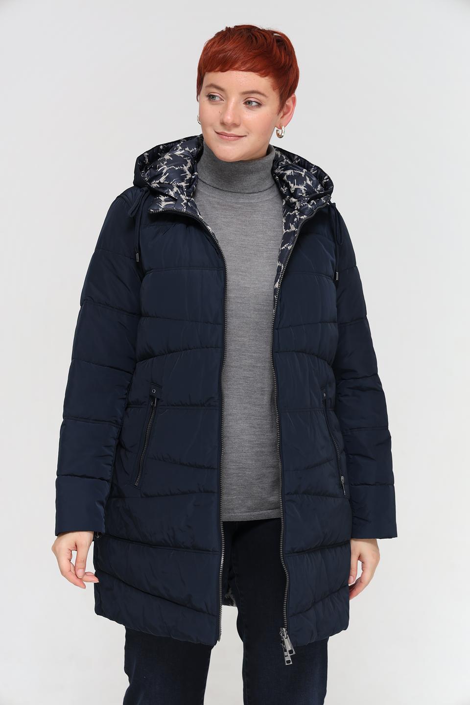 Куртка Lebek стеганая синяя