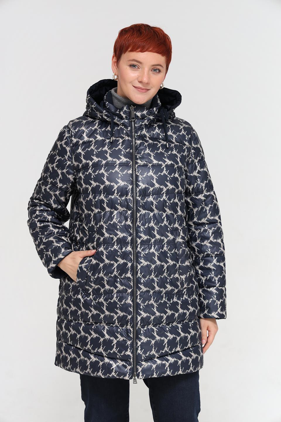 Куртка Lebek стеганая синяя