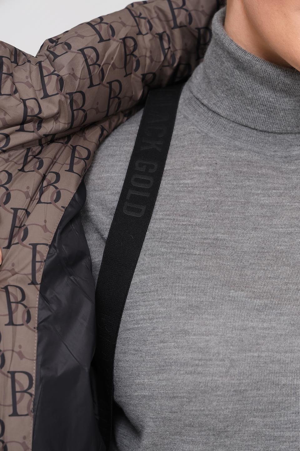 Пальто Beatris степлёное коричневое