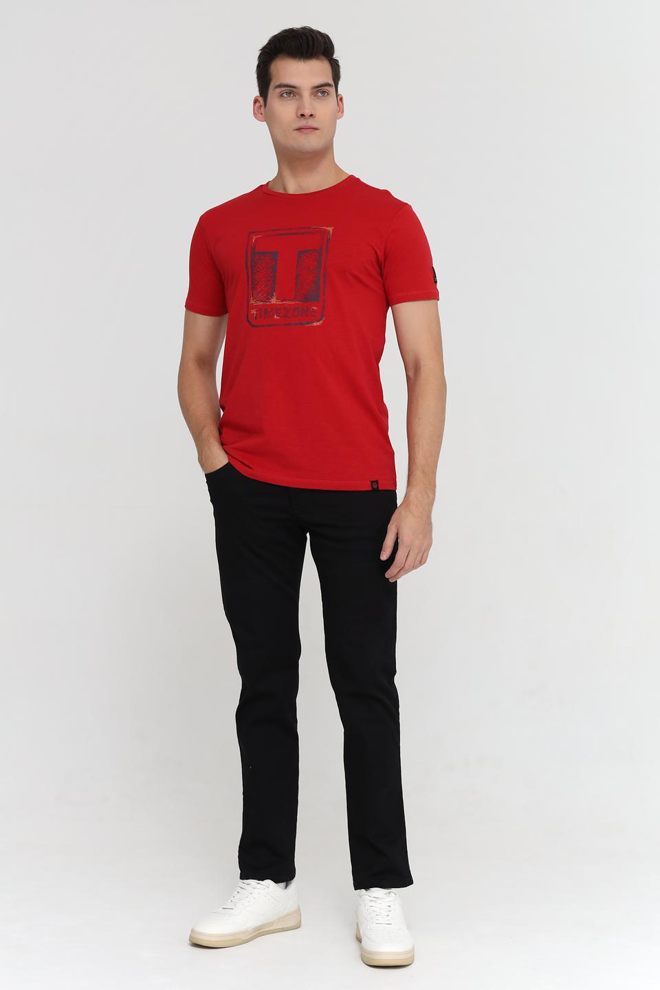 Футболка Time Zone с принтом