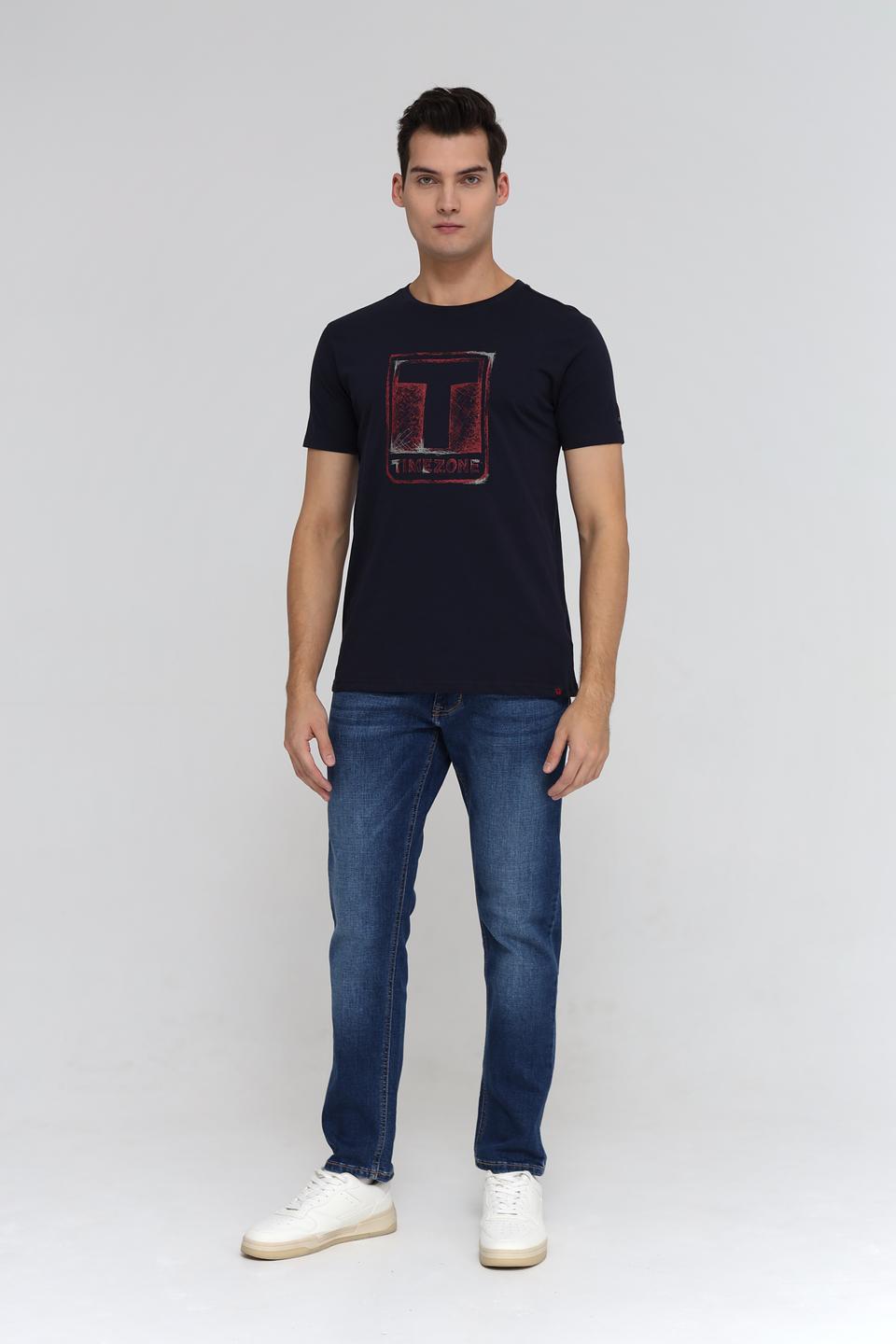 Футболка Time Zone с принтом