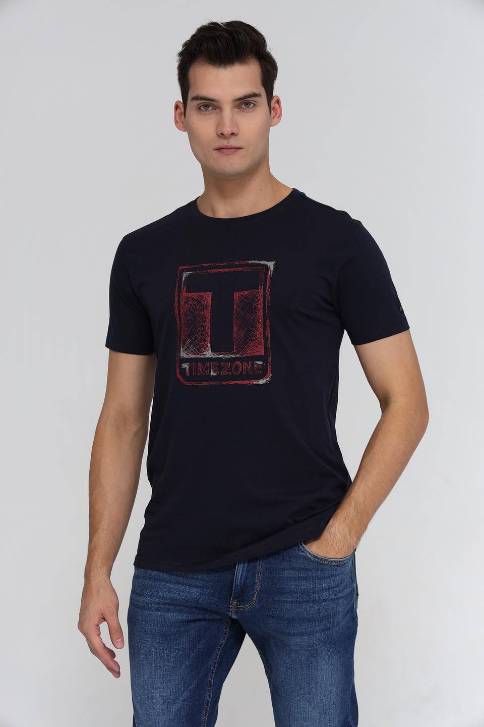 Футболка Time Zone с принтом