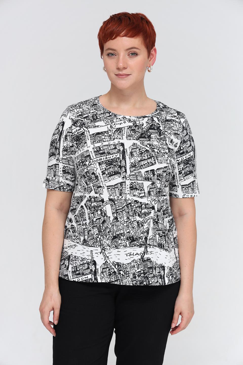 Футболка Margittes с принтом Лондон
