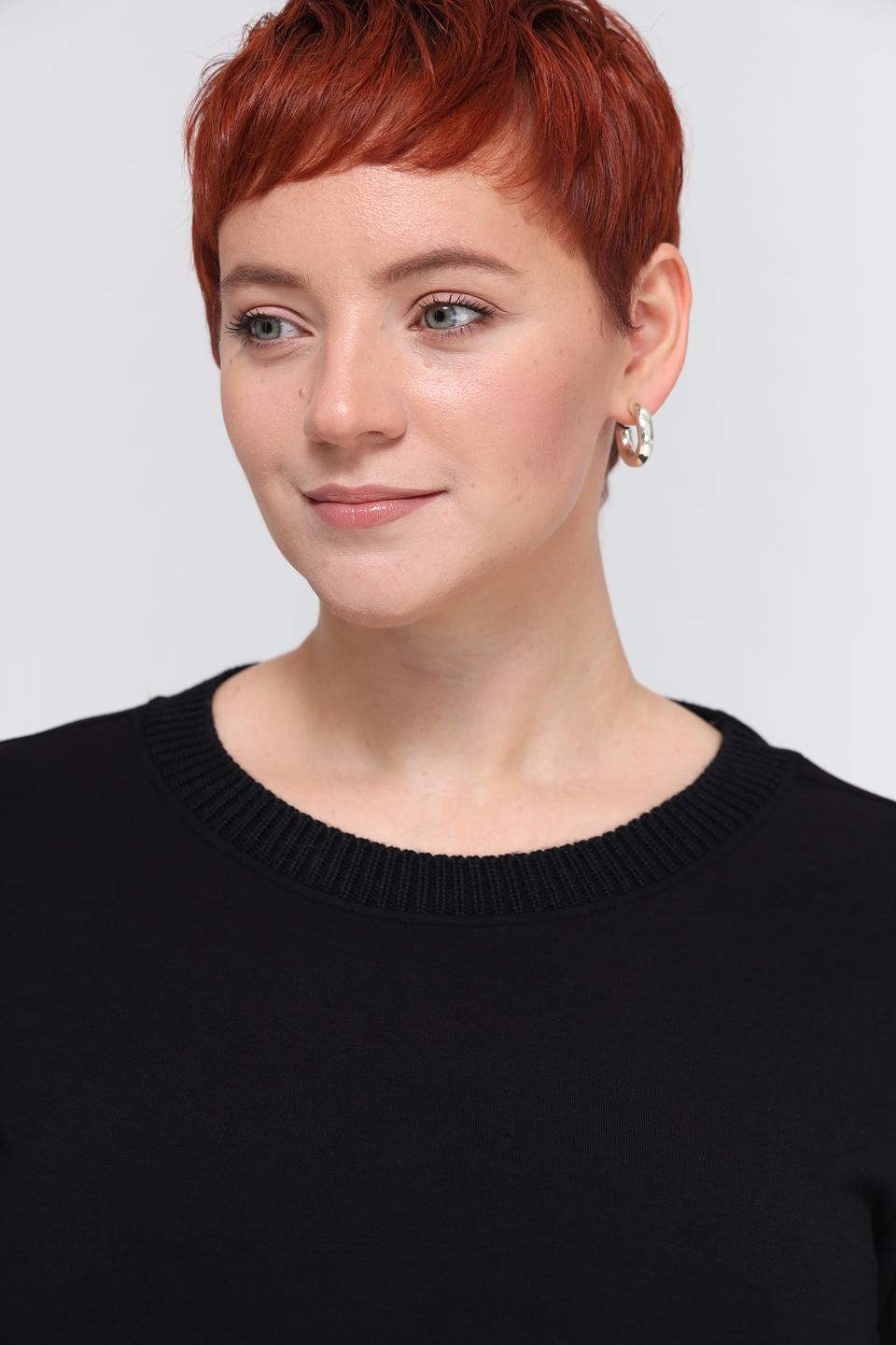 Платье Margittes чёрное с карманом