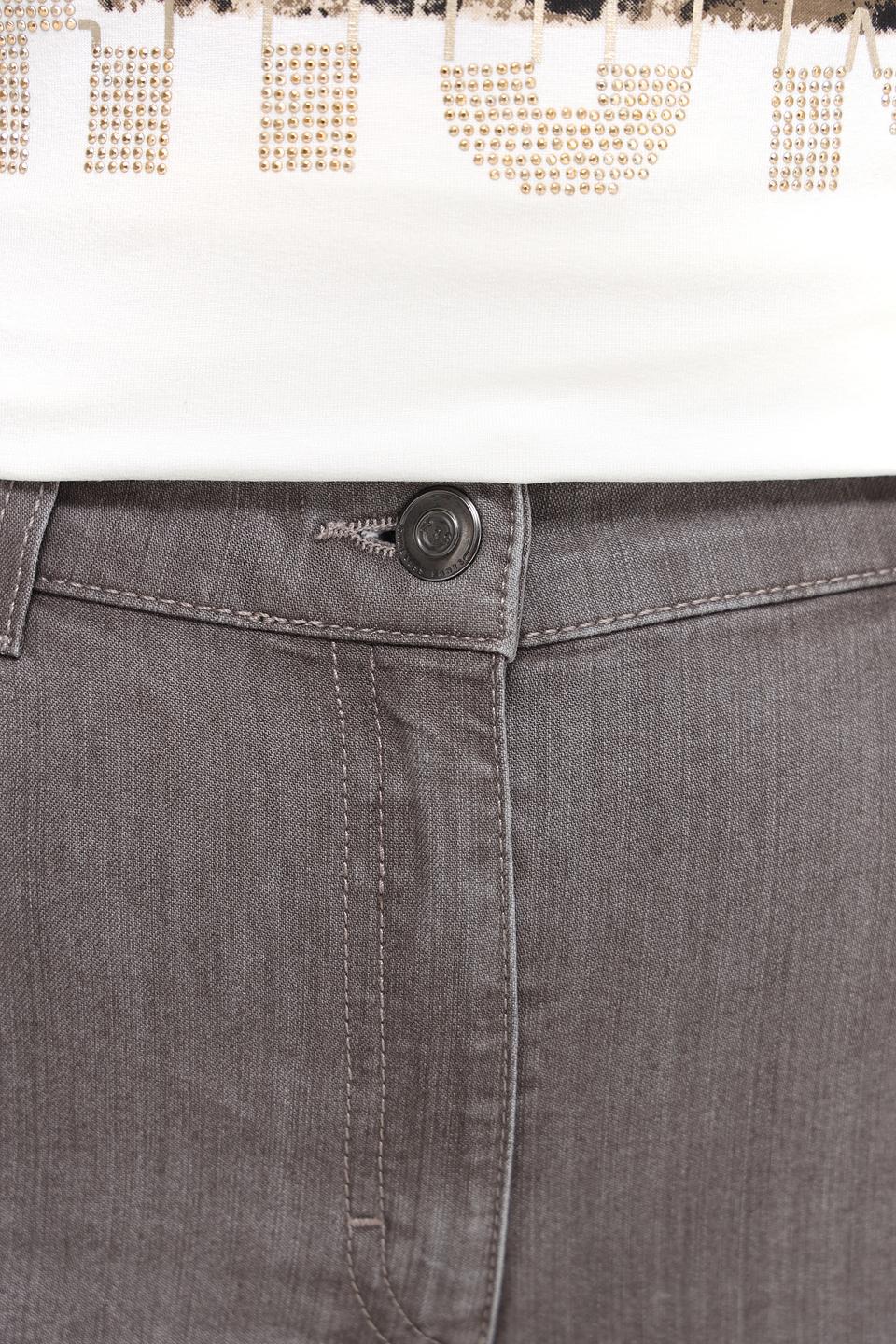 Джинсы ZRS серые прямые