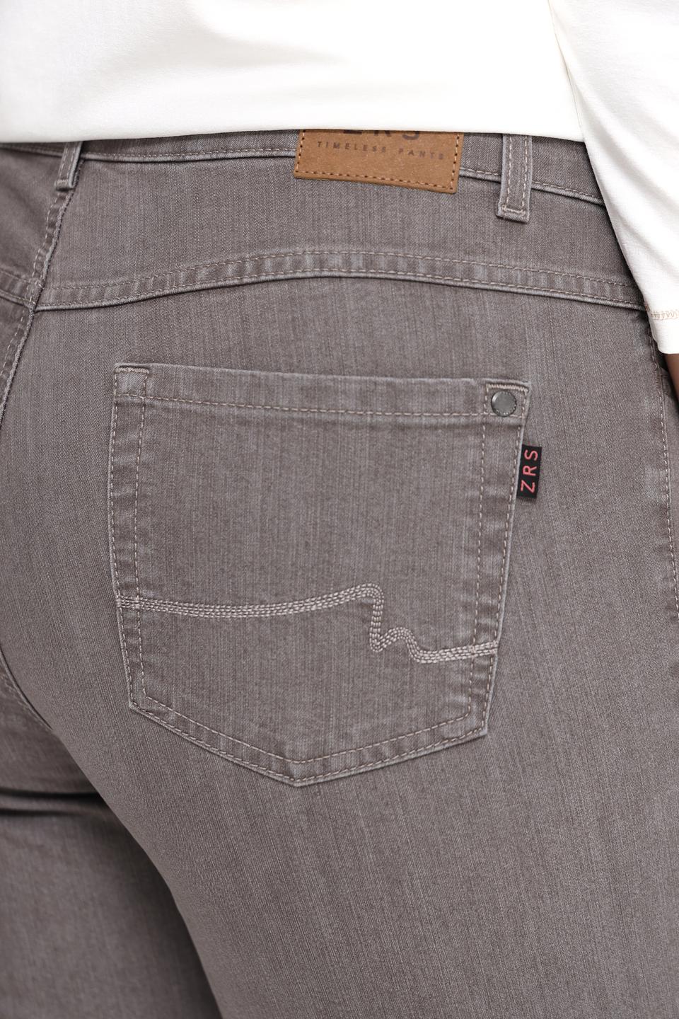 Джинсы ZRS серые прямые