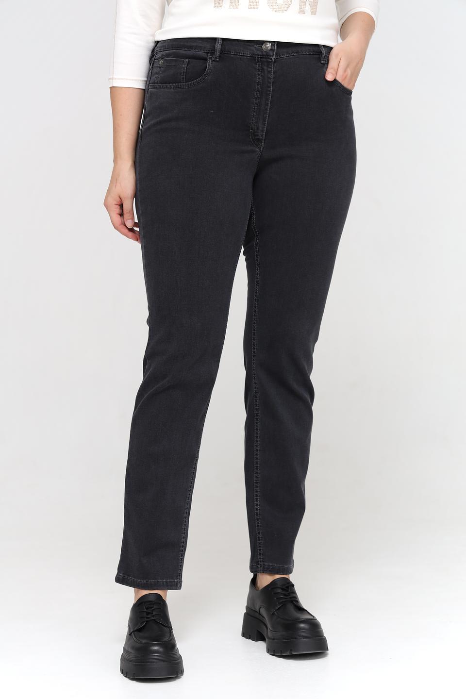 Джинсы ZRS прямые чёрные