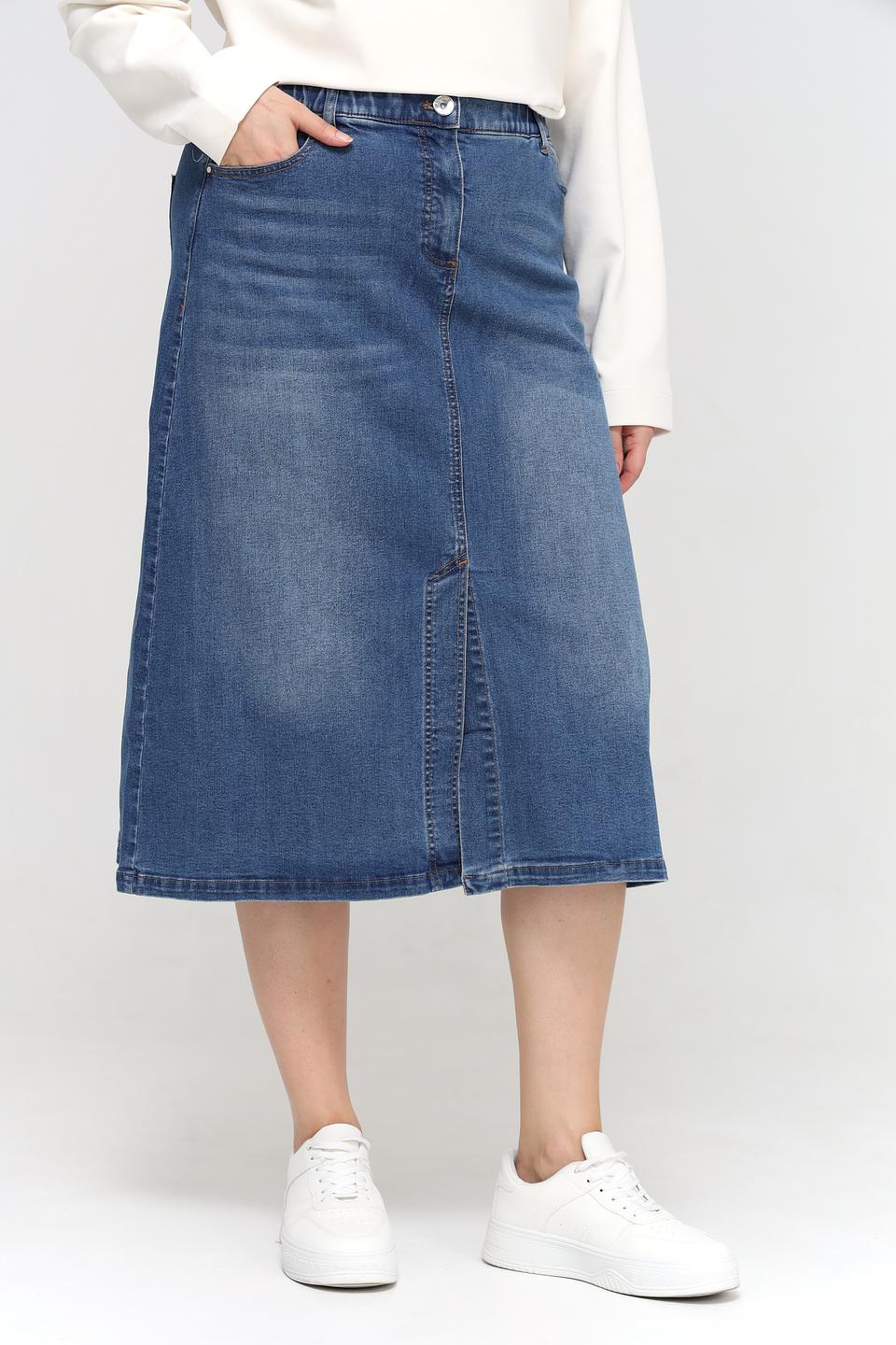 Юбка Samoon джинсовая миди