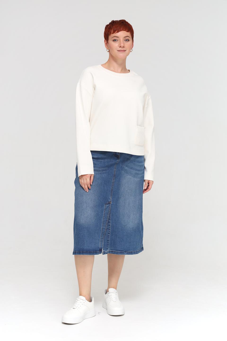 Юбка Samoon джинсовая миди