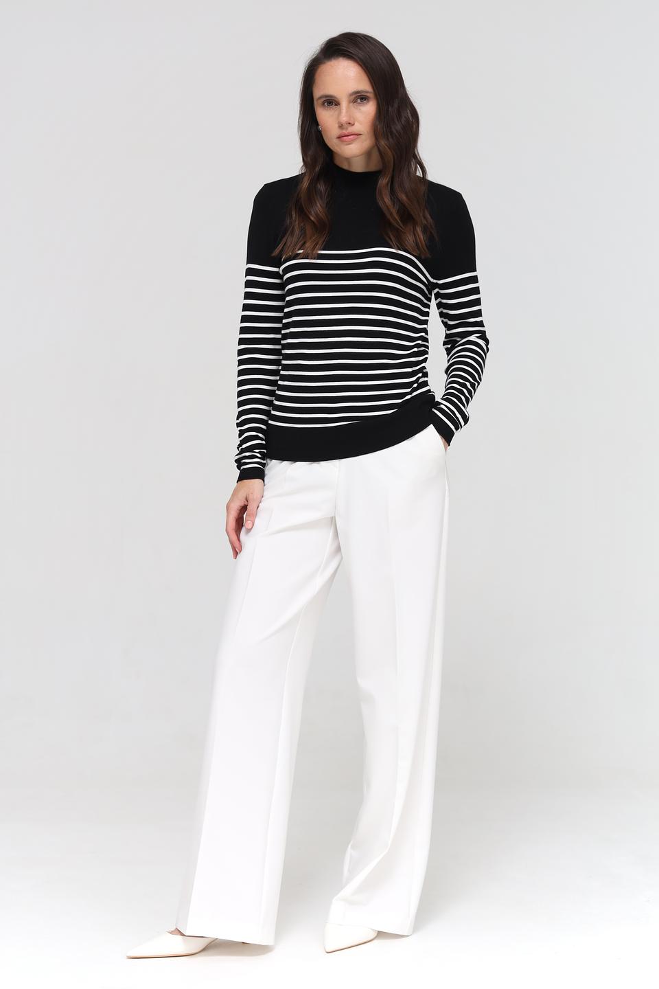 Пуловер Taifun в полоску