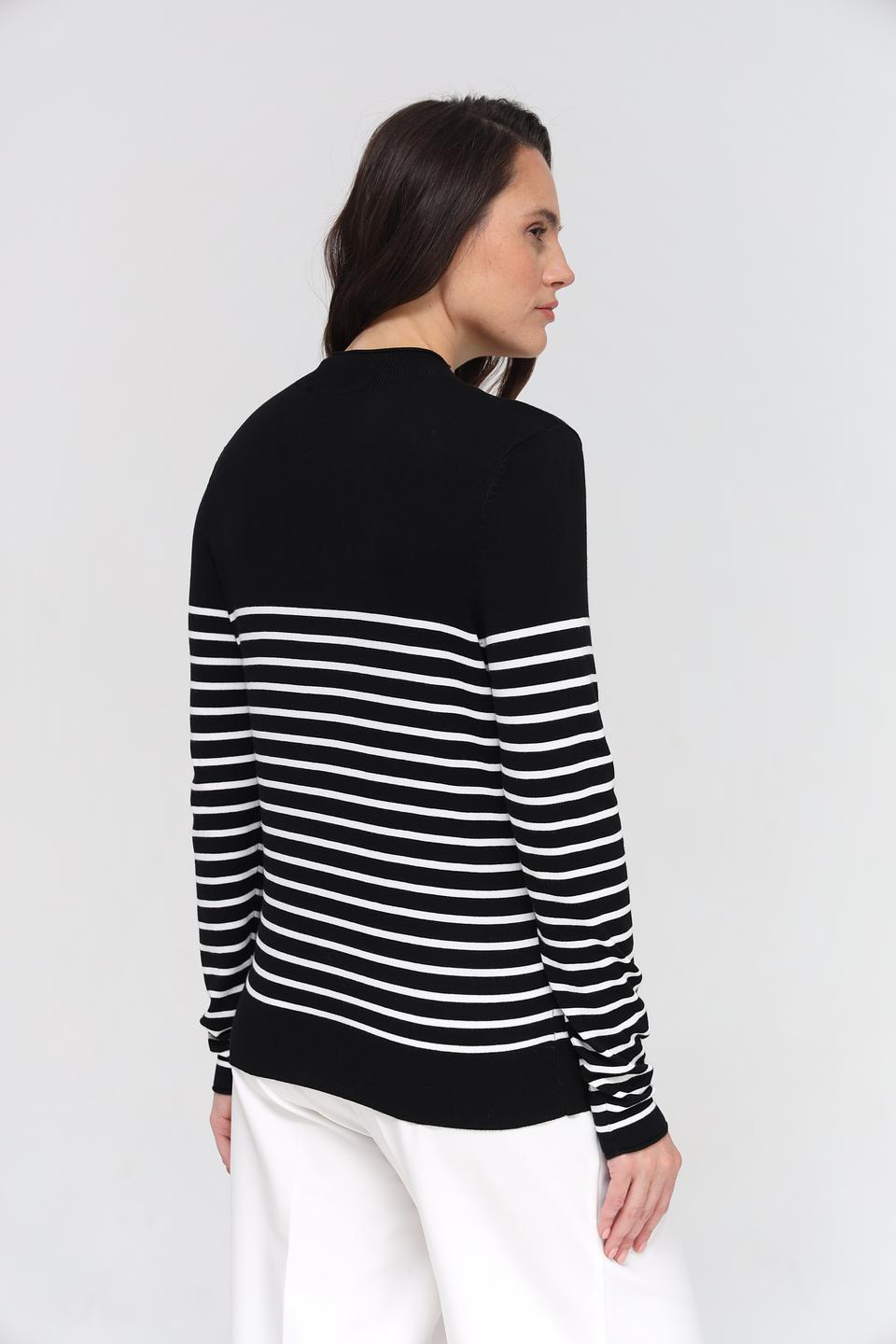 Пуловер Taifun в полоску