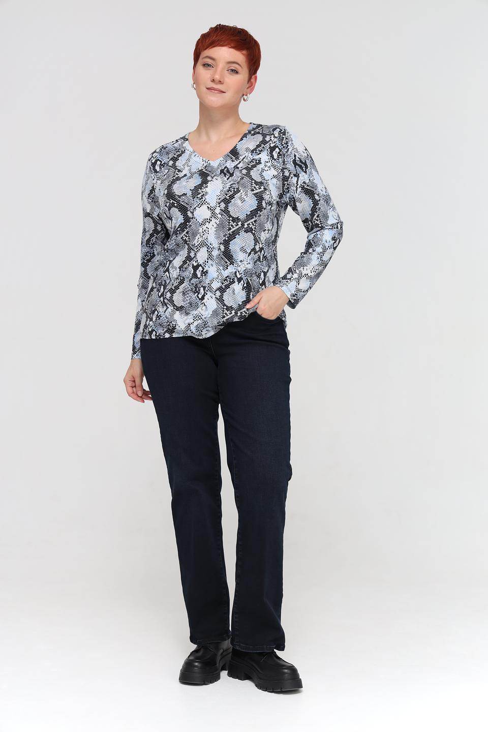 Футболка Lebek с принтом змеи