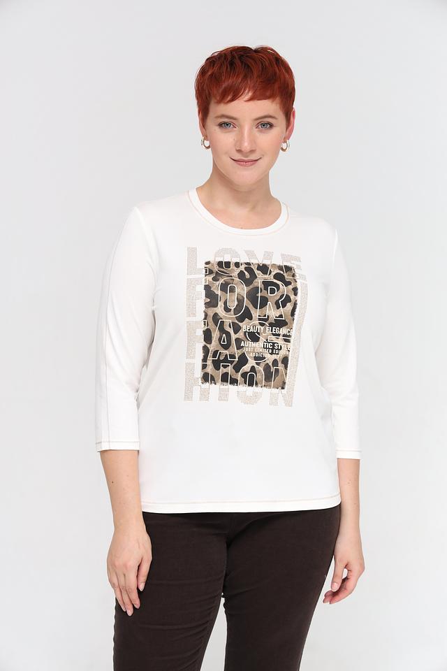 Футболка Tuzzi с принтом белая