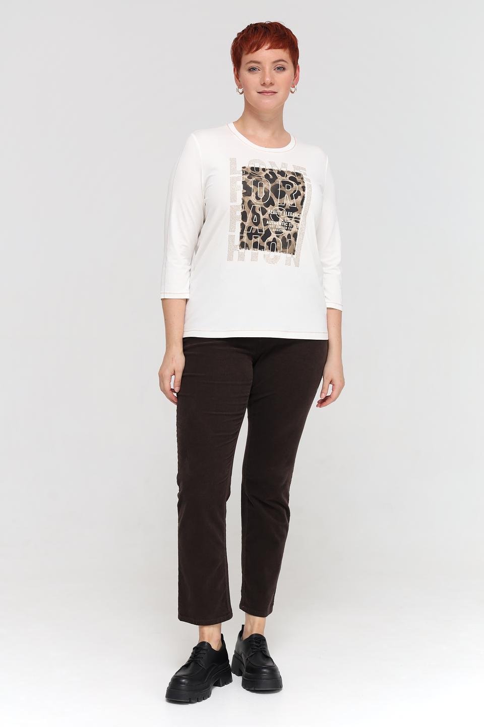 Футболка Tuzzi с принтом белая