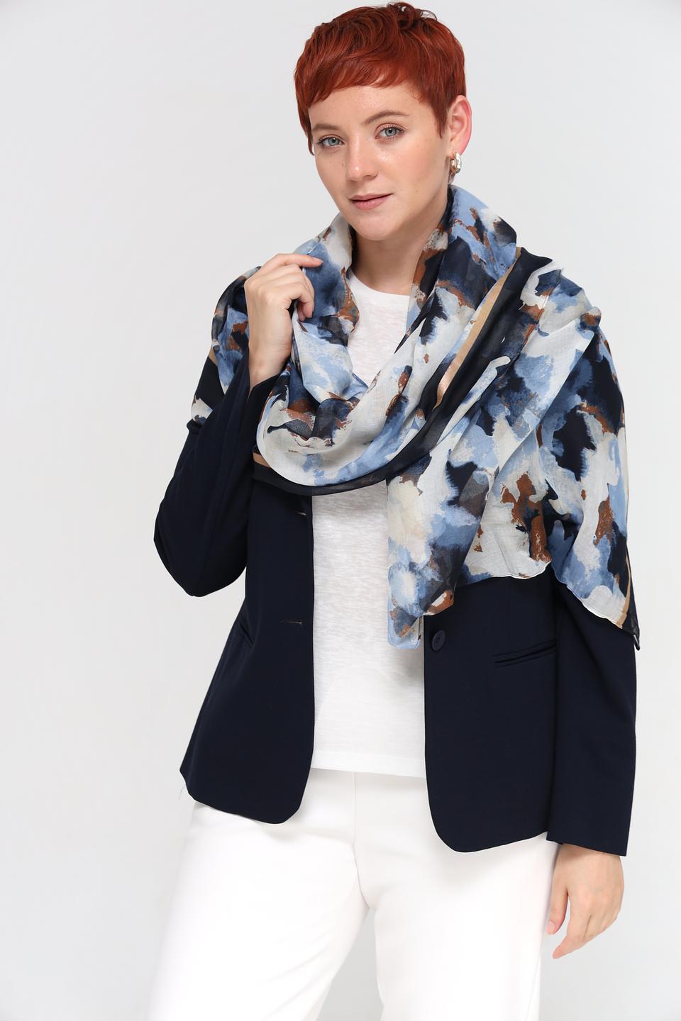 Шарф Rabe collection с абстрактным рисунком