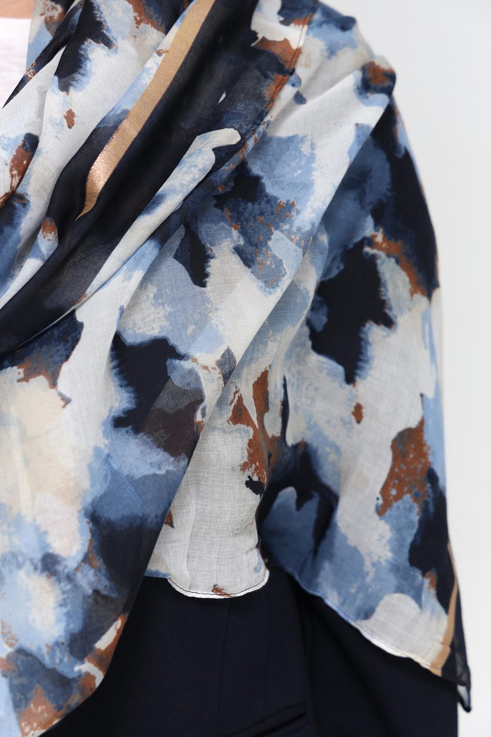 Шарф Rabe collection с абстрактным рисунком