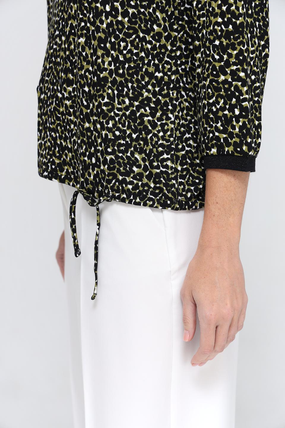 Пуловер Lecomte с принтом