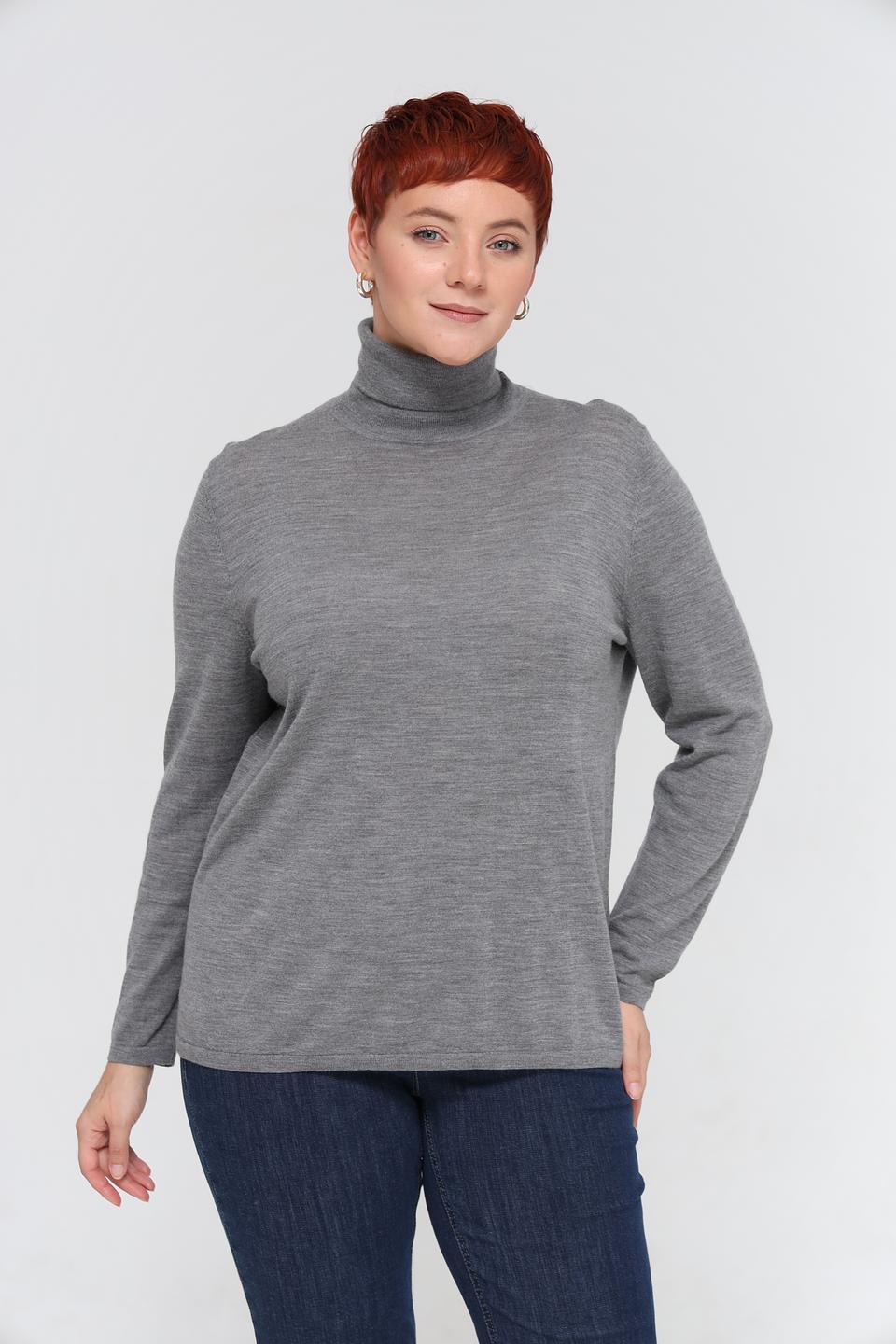 Водолазка Luisa Cerano серая