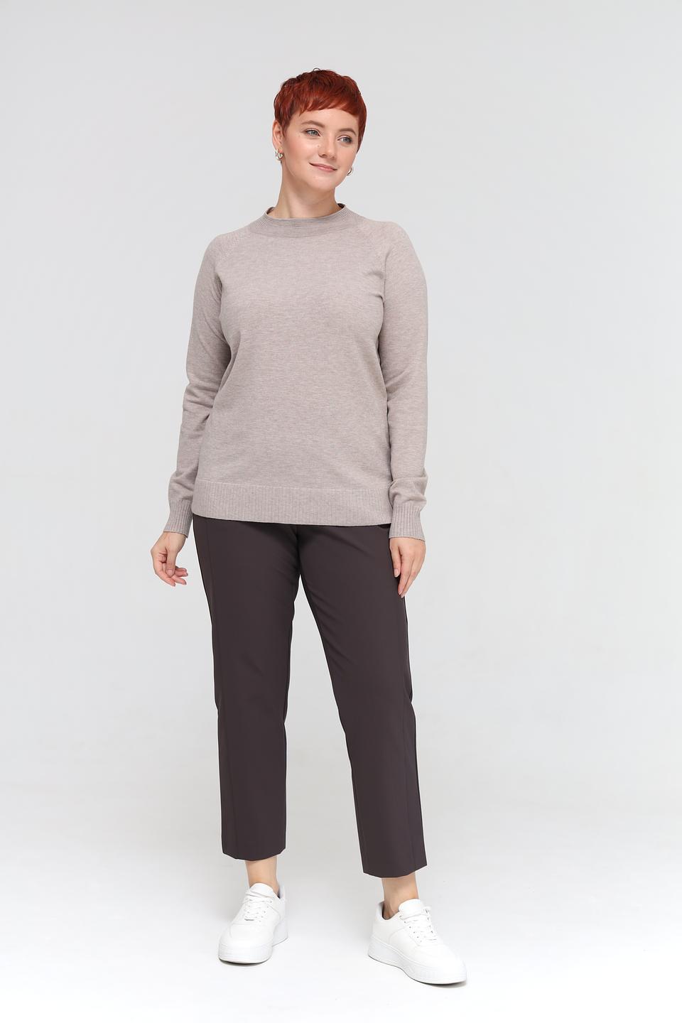 Пуловер Lebek бежевый