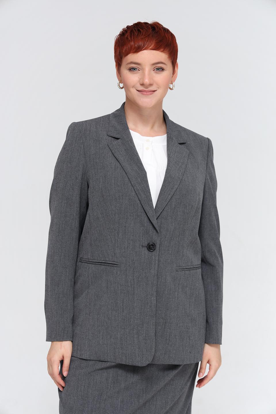 Жакет Luisa Cerano серый