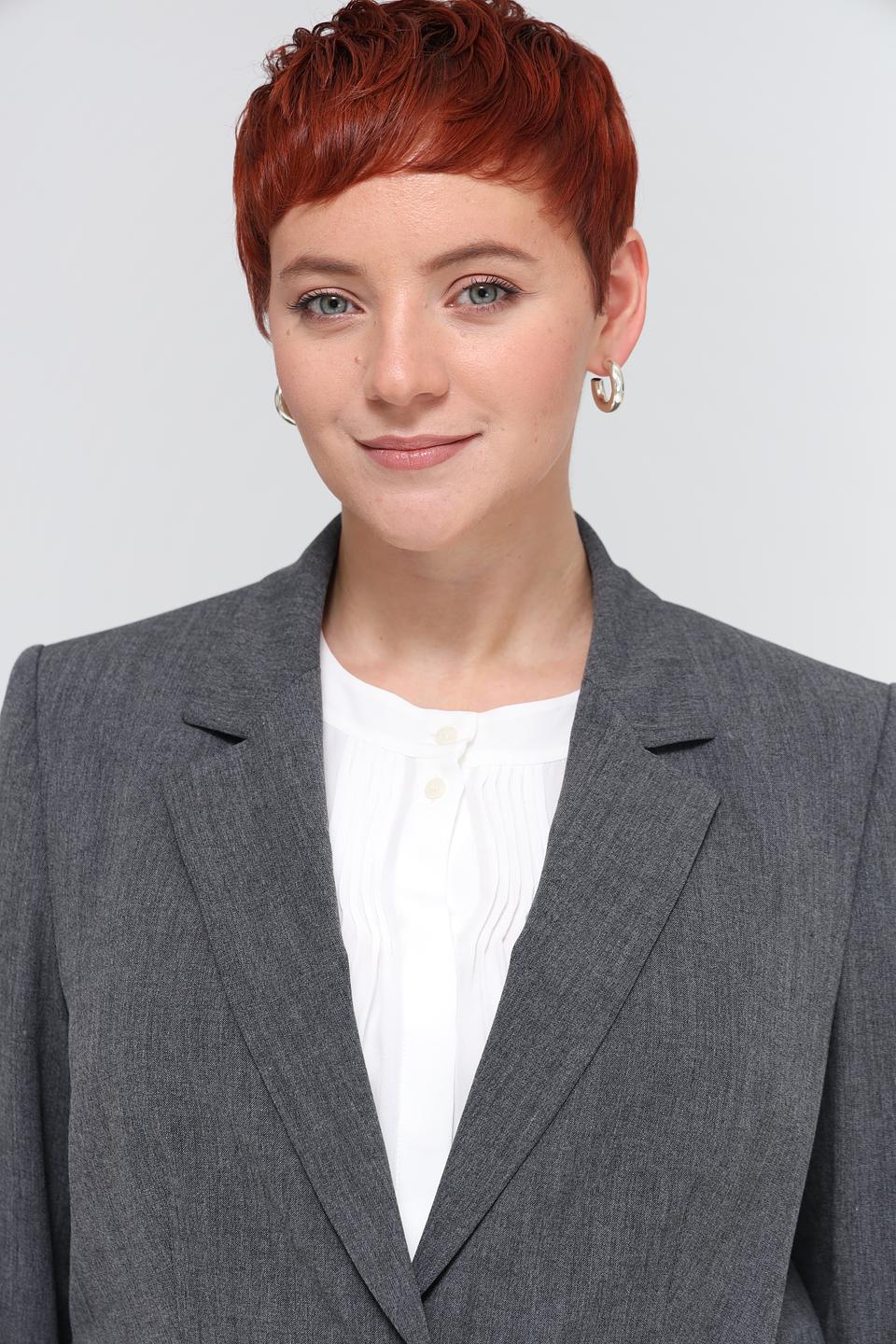 Жакет Luisa Cerano серый