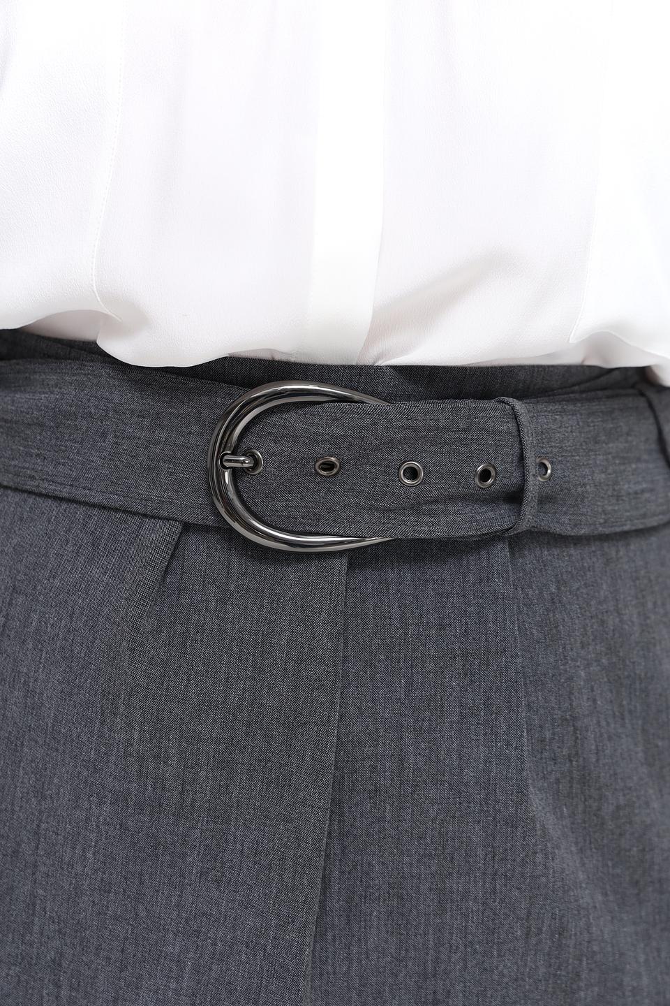 Юбка Luisa Cerano серая с поясом