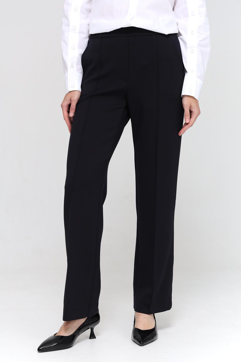 Брюки прямые Marc Cain Sports чёрные