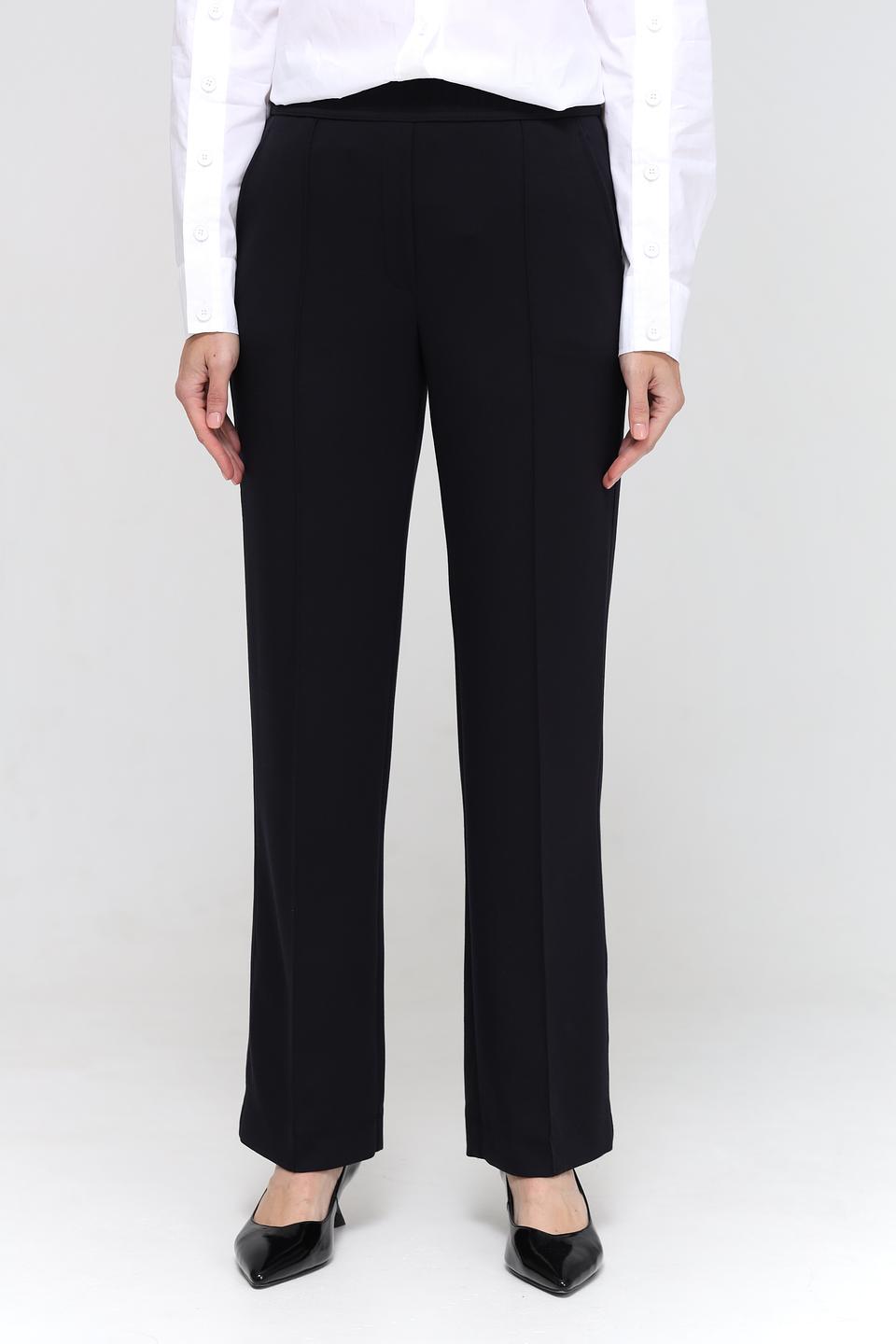 Брюки прямые Marc Cain Sports чёрные