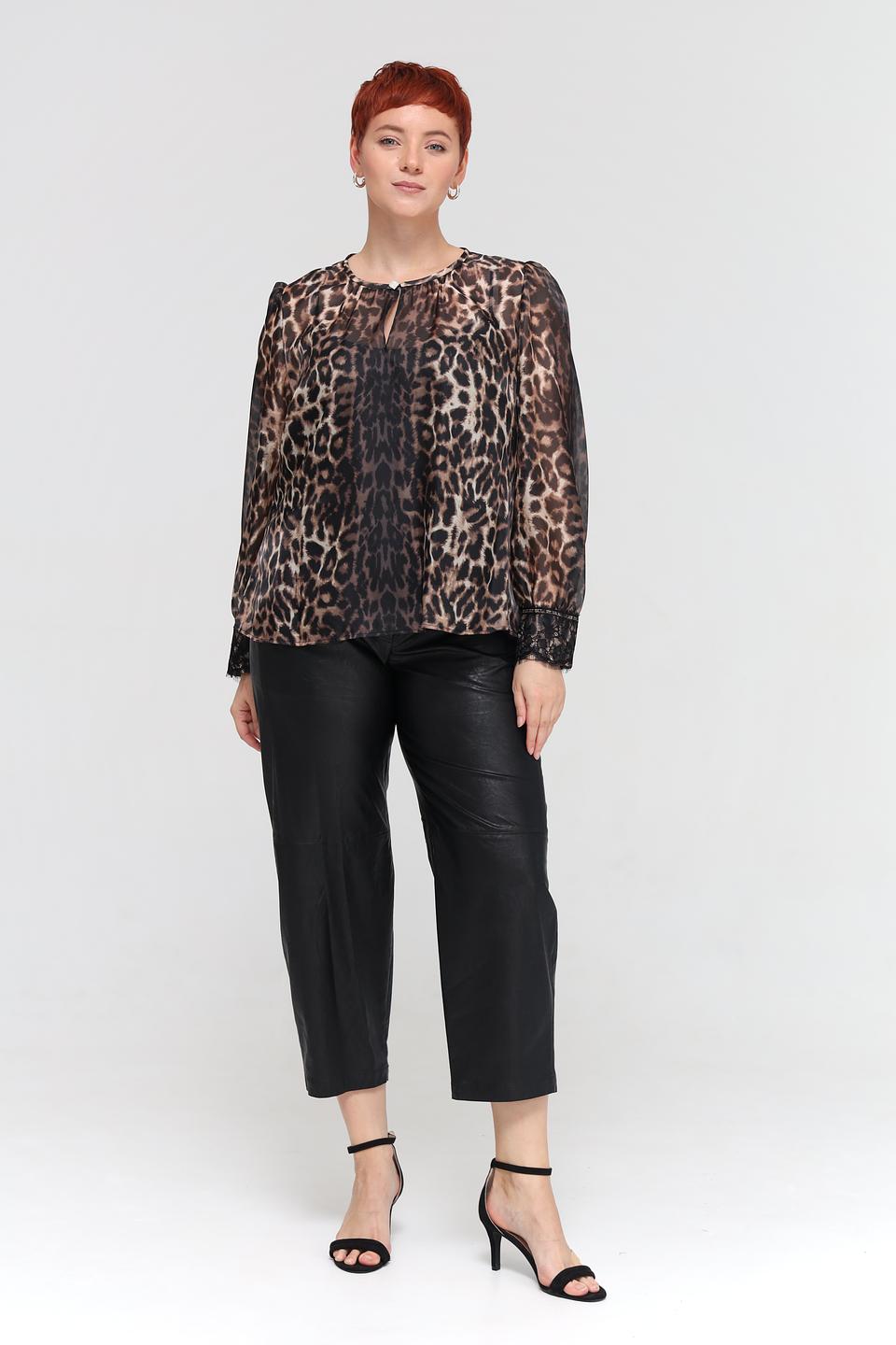 Блуза Marc Cain леопардовый принт