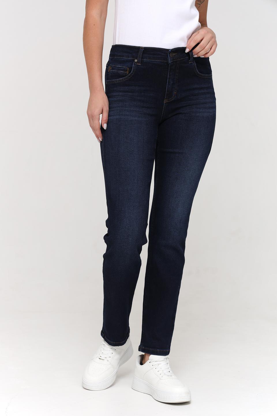 Джинсы Angels прямого кроя, синие