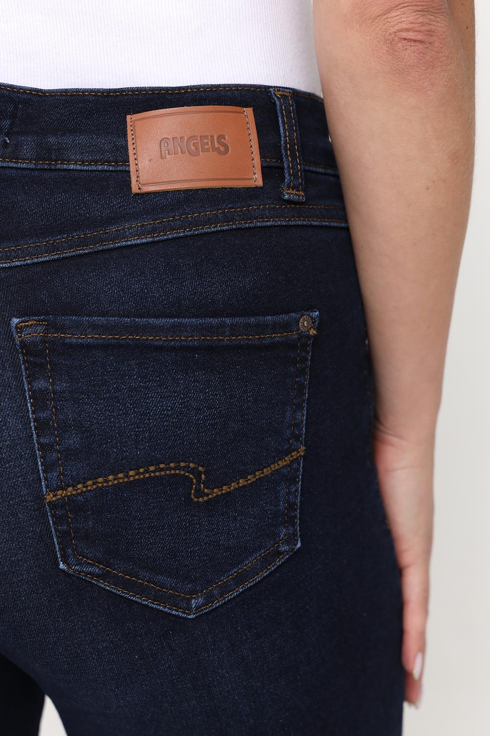 Джинсы Angels прямого кроя, синие