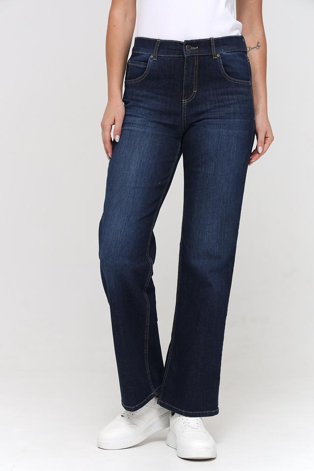 Джинсы Angels прямого кроя, синие