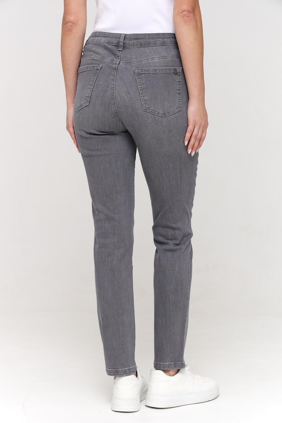 Джинсы Lebek серые прямые