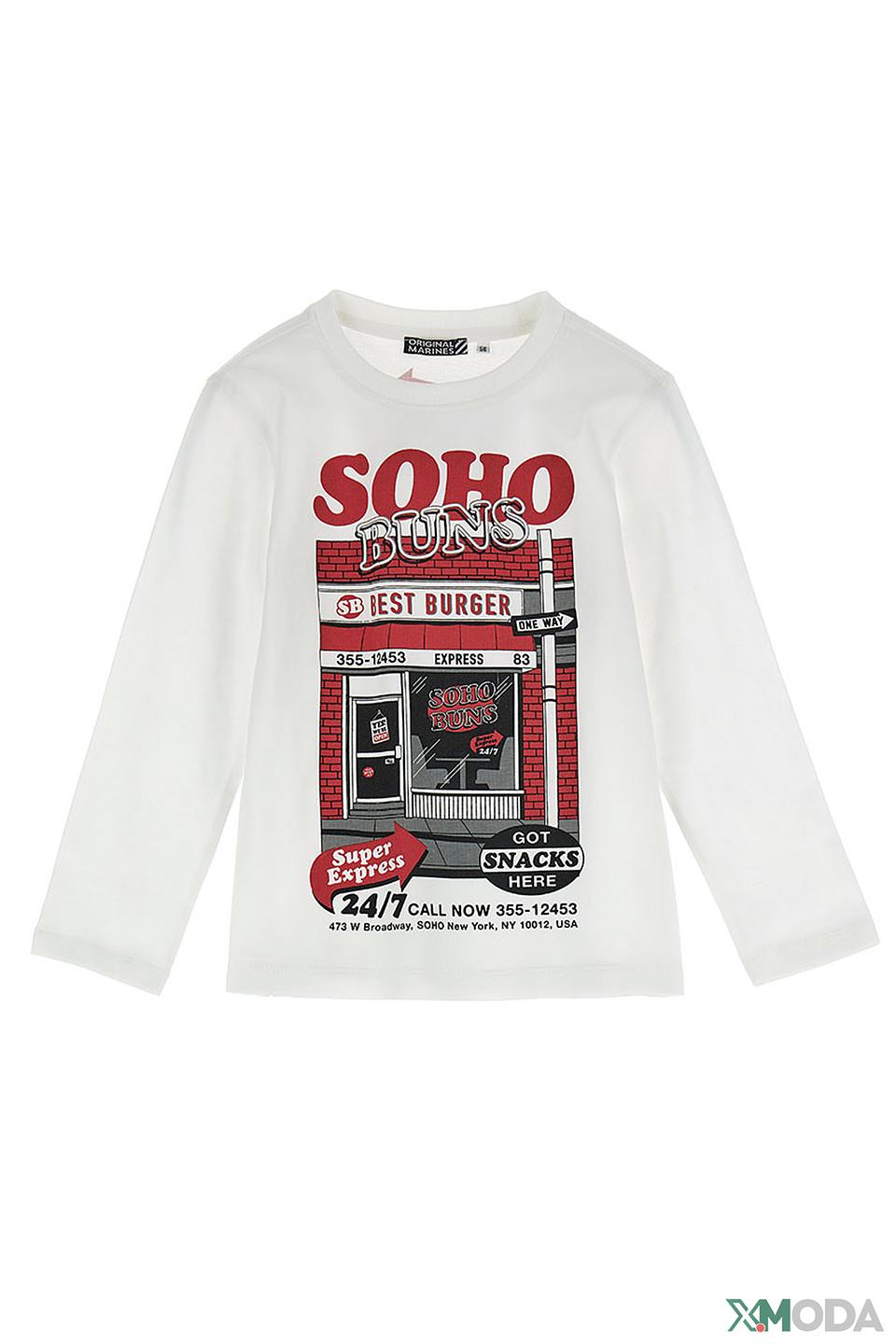 Футболка Original Marines "Soho Buns" молочный