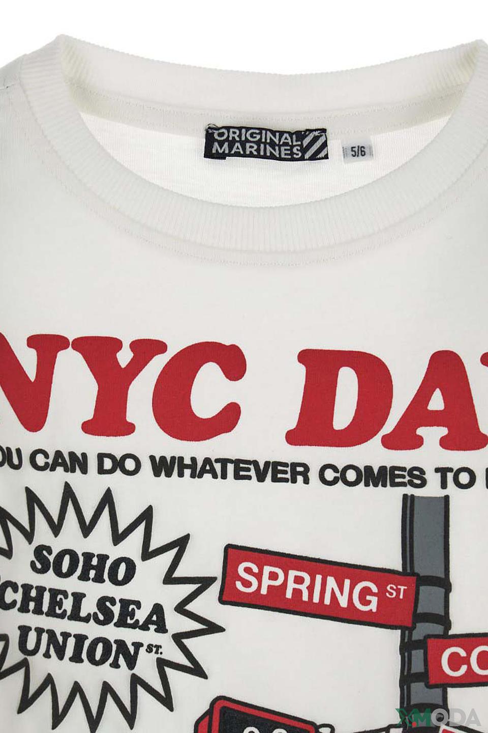 Футболка Original Marines NYC Day молочный