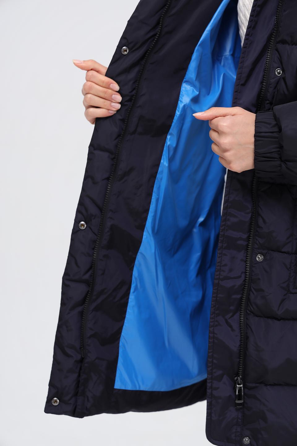 Куртка Marc Cain стеганая тёмно-синяя