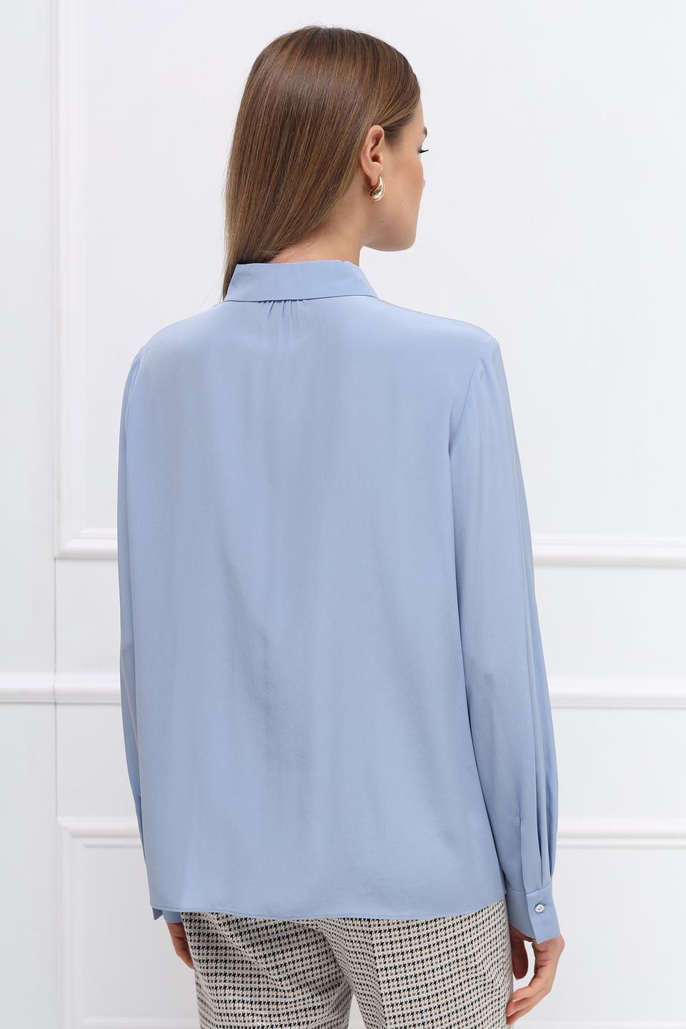 Рубашка Marc Cain голубая