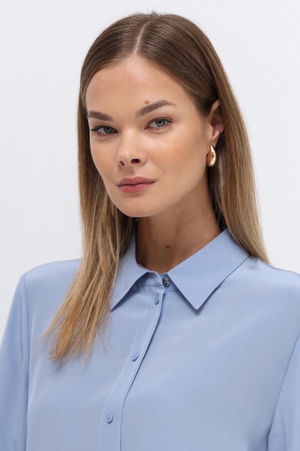 Рубашка Marc Cain голубая