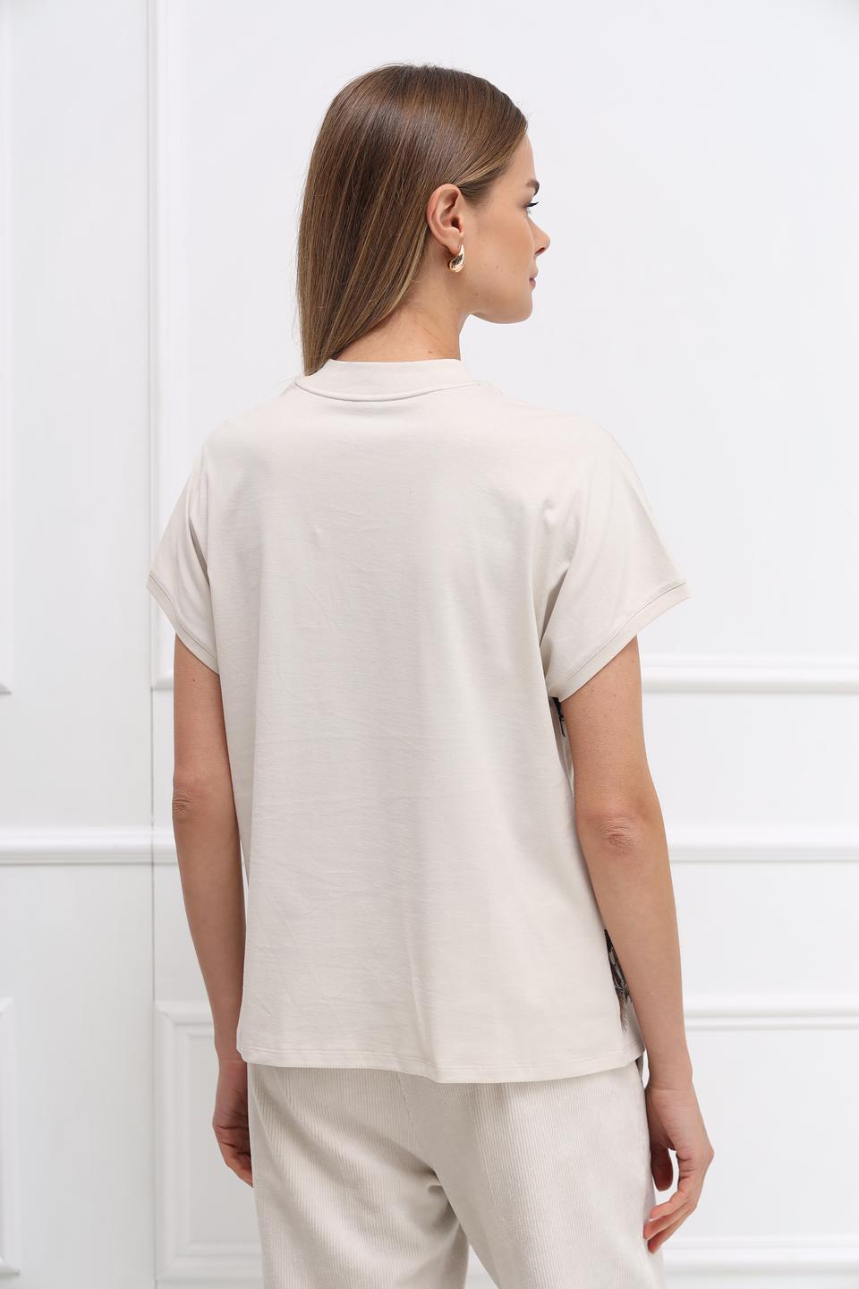 Футболка Marc Cain с цветочным принтом