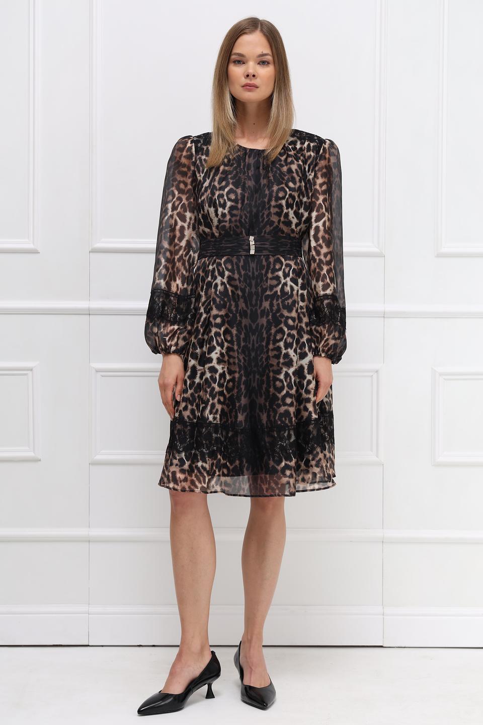 Платье Marc Cain леопардовый принт