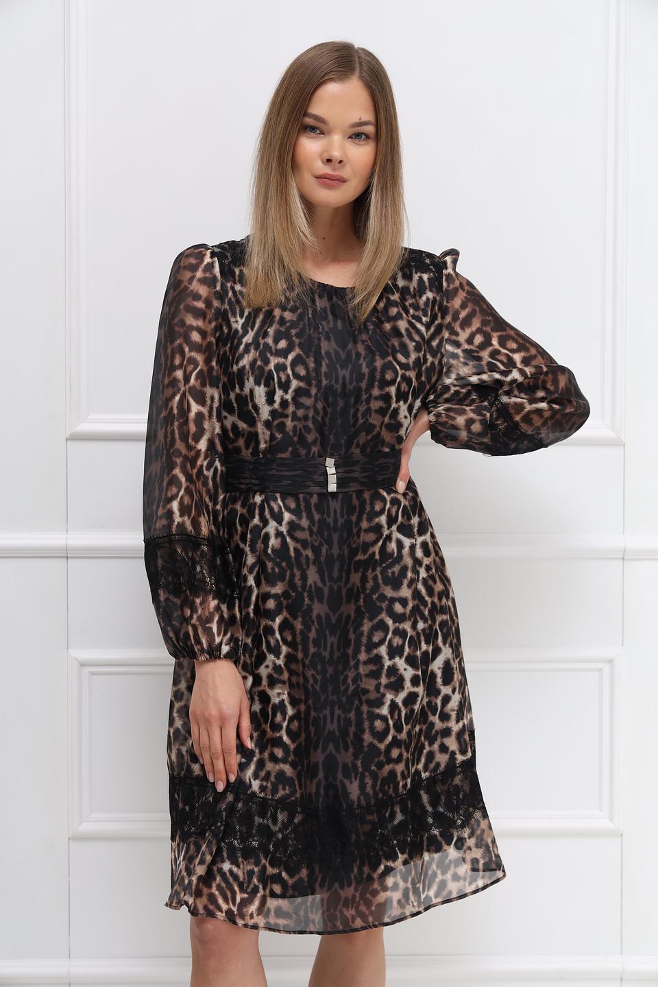 Платье Marc Cain леопардовый принт